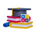 education-3d-icon-download-in-png-blend-fbx-gltf-file-formats--calculator-books-mortarboard-diploma-book-school-pack-icons-5753353